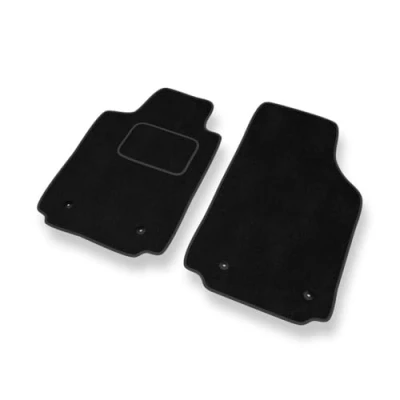 Immagine di Mossa Premium tappetini auto in velluto compatibili con Audi A2 I 8Z (1999 2005) tappeti nero 2