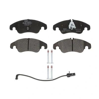 Immagine di DELPHI LP2077 Kit pastiglie freno con contatto segnalazione usura lamierino anticigolío accessori AUDI: A4 B8 Avant, Q5, A5 Coupe