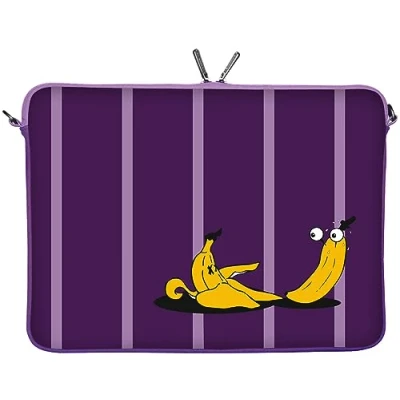 Immagine di Digittrade LS165 10 Bananas Borsa per PC portatile Netbook Sleeve Laptop neopren case custodia involucro protettivo 25,9cm (10,2 pollice)