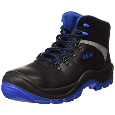 Immagine di Atlas scarpe di sicurezza da lavoro S3, SL 525 XP, blu, ESD, nero (nero), 45 EU