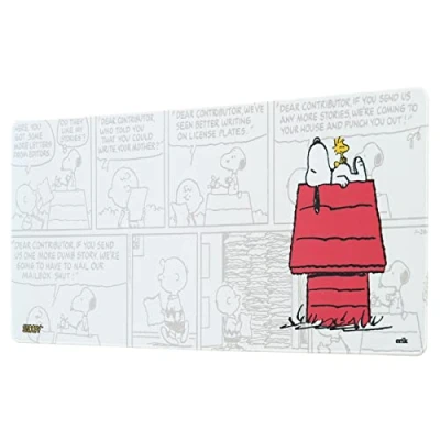 Immagine di Grupo Erik: Tappetino mouse Snoopy XXL, base antiscivolo, 100% waterproof e con rifiniture di qualità, 80 x 35 cm, Peanuts Gadget