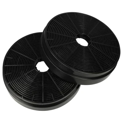 Immagine di vhbw 2x filtro ai carboni attivi sostituisce Klarstein CGCH3, 10030727 per cappa da cucina
