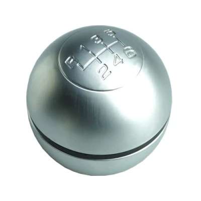 Immagine di Newtown2700 parts Pomello del cambio argento opaco, 6 marce, compatibile con Alfa Romeo Giulietta 940 (2010 2020)
