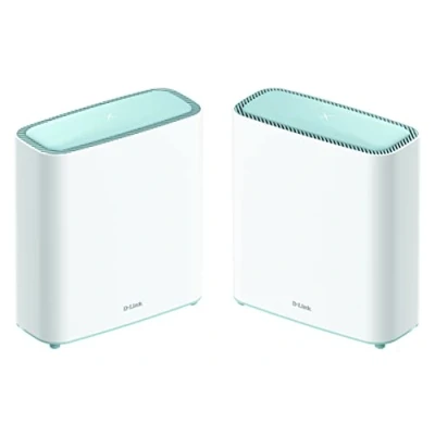 Immagine di D Link M32 2 Sistema Mesh EAGLE PRO AI AX3200 (2 dispositivi) con ottimizzatore Wi Fi e del traffico AI, Parental control porte Gigabit, MU MIMO, 1024 QAM, OFDMA, WPA3.