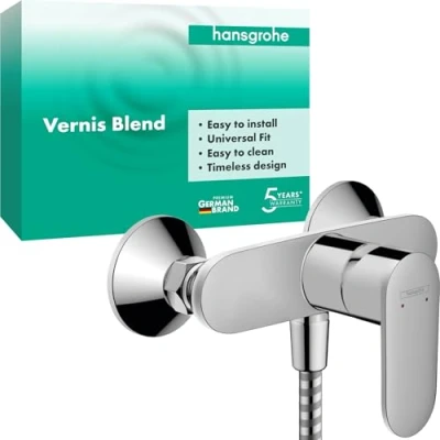 Immagine di hansgrohe Vernis Blend Rubinetto per doccia esterno 1 utenza, Miscelatore monocomando, cromo, 71640000
