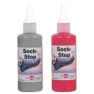Immagine di Sock Stop, confezione da 2 pezzi, grigio, bordeaux, alla moda e
