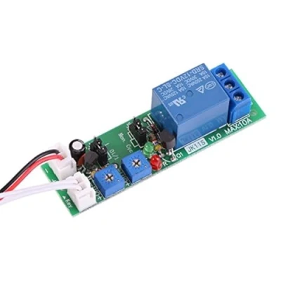 Immagine di 1pc DC 12V / 24V Tempo di ciclo regolabile Interruttore Modulo Ritardo On/Off Temporizzatore Ritardato 6 Tipi Opzionale(DC12V,0 24hr)