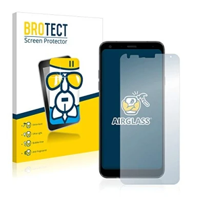 Immagine di brotect Pellicola Protettiva Vetro per LG Q7 Plus Protezione Schermo [Durezza Estrema 9H, Chiaro]
