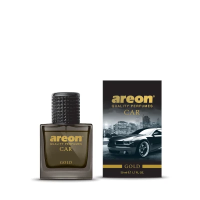 Immagine di Deodorante per ambienti Areon LUX, profumo oro, 50 ml.