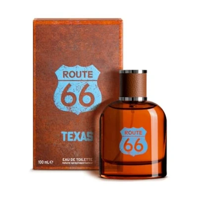 Immagine di Route 66 Texas Eau de Toilette 100ml Fragranza Uomo, Note Robuste e Avvolgenti, Elegante Versatile