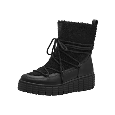 Immagine di Tamaris Donna Warmfutter Stiefel Vegan, Black Uni, 40 EU
