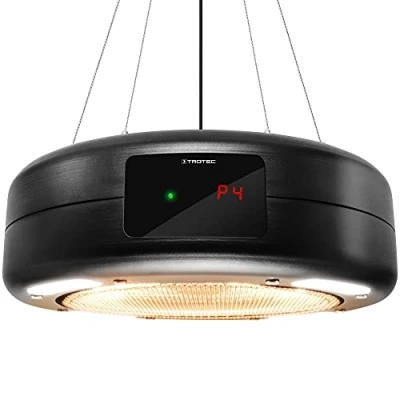 Immagine di TROTEC Stufetta a soffitto di design IR 1550 SC con 3 livelli riscaldamento: 600 W / 900 1.500