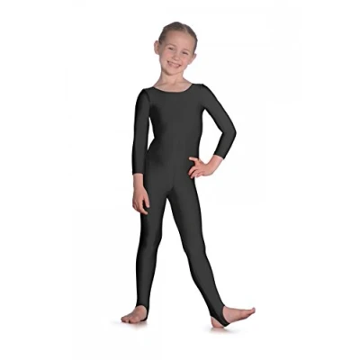 Immagine di Roch Valley Catsuit a Maniche Lunghe in Nylon/Lycra, età 11 13, Colore: Nero