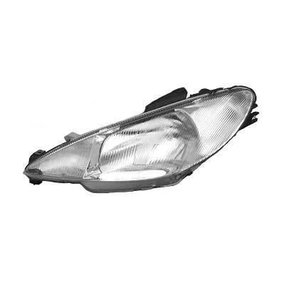 Immagine di VAN WEZEL 4028962 fari Dx H4 bianco con lampeggiatore per veicolo circolazione senza motore regolazione assetto P43t PEUGEOT: 206 Hatchback