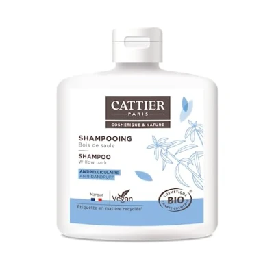 Immagine di Cattier Shampoo antiforfora in legno di salice bio, 250 ml