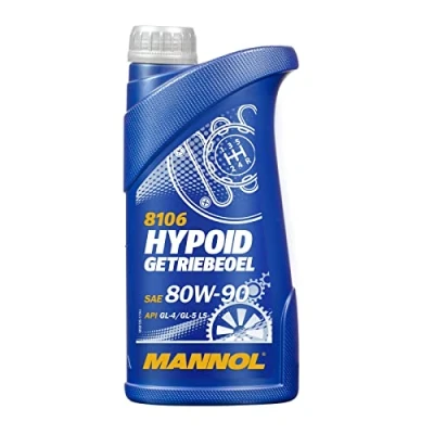 Immagine di MANNOL Hypoid Olio per Ingranaggi Manuale 80W 90 API GL 4/GL 5 LS 1 litro