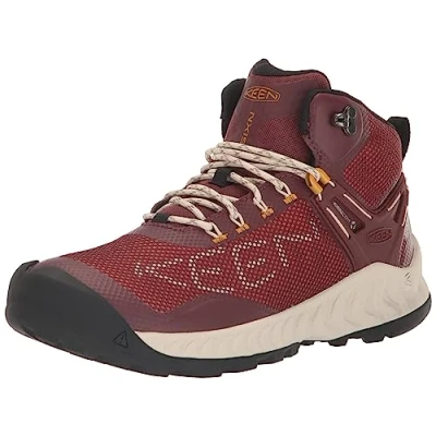 Immagine di Keen NXIS EVO MID WP Scarpa da hiking, Donna, Taglia: 40, Red Tessuto / sintetico