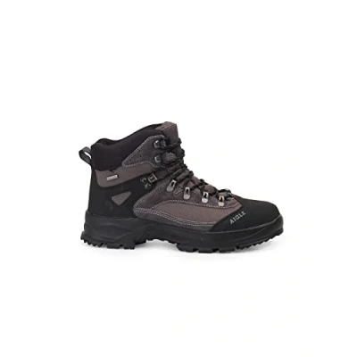 Immagine di Aigle Huntshaw MTD Stivaletti stringati, Uomo, Taglia: 43, Dark grey Pelle / sintetico