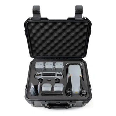 Immagine di DJYILUF Custodia rigida per DJI Air 3S/Air 3, impermeabile, portatile, compatta, Mavic 3 RC&amp;RC N2, Nero , Product size: 36*30*15cm, AS SHOW