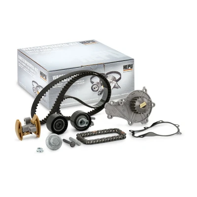 Immagine di HEPU PK08030XT Pompa Acqua + Kit Cinghia Distribuzione XT Professional 137 CITROËN: C3 II, I Hatchback, Picasso, PEUGEOT: 207 Hatchback