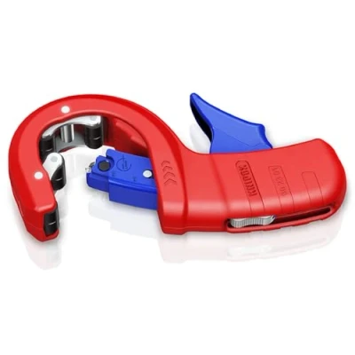 Immagine di Knipex tagliatubi DP50 per tubi di scarico in plastica rivestiti 202 mm 90 23 01 BK