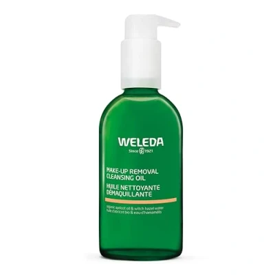 Immagine di WELEDA Olio detergente struccante, pulisce e rimuove la Pelle, in profondità, Senza Lasciare Sensazione grassa, per Viso Occhi, Adatto Vegani, Tutti i Tipi di Pelle 1x150 ml