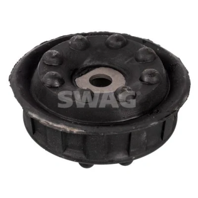 Immagine di SWAG 30 54 0020 Supporto ammortizzatore a molla Assale posteriore senza cuscinetto sfere Gomma AUDI: 100 C4 Avant, A6 Avant