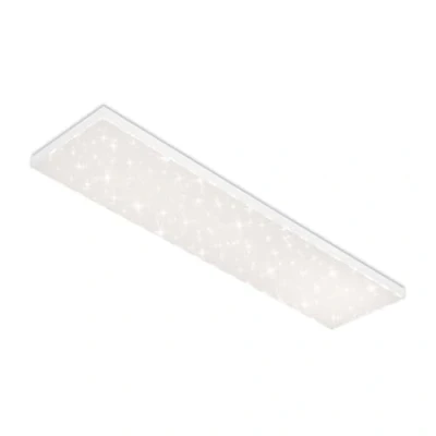 Immagine di BRILONER Leuchten Pannello a LED, plafoniera dimmerabile, lampada da soffitto con bordo luminoso, regolazione della temperatura di colore, 38 watt, 3.800 lumen, bianco, 1195x295x69mm