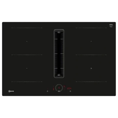Immagine di V58NHQ4L0 Piano cottura a induzione con cappa integrata N70, senza cornice, larghezza 80 cm, Silence, Home Connect