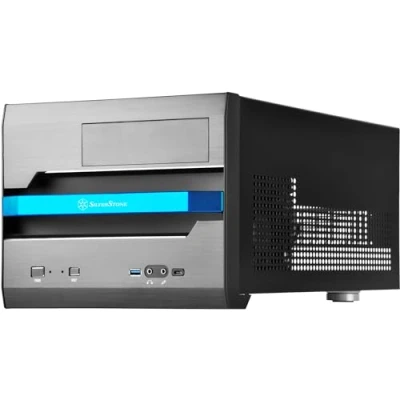 Immagine di SilverStone SST SG12B Sugo Micro ATX Computer Cube Case, nero