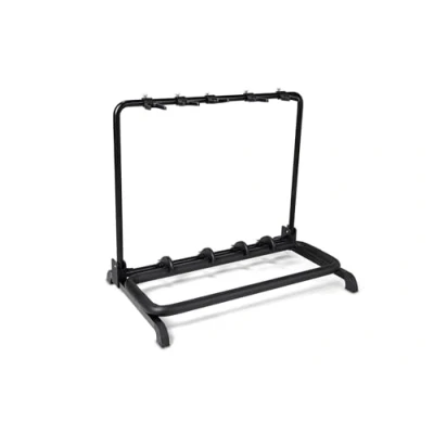 Immagine di GEWA Supporto multi chitarra 5 chitarre, nero, anche per chitarre roundback, GS 105B