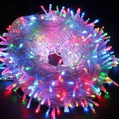 Immagine di Luci di Stringa Fata Albero, 5m 50LED Natale a LED Scintillanti Albero Batteria (Multicolore)
