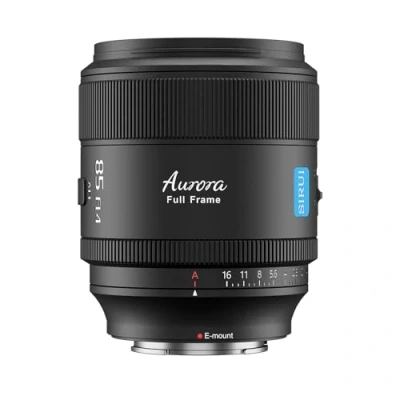 Immagine di SIRUI Aurora Obiettivo full frame con messa a fuoco automatica, 85 mm, F1.4, teleobiettivo Prime Portrait per fotocamere attacco E FX3, FX6, A7, serie A7R, A7S, A9, ZV E1