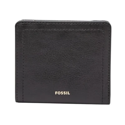 Immagine di Fossil Portafoglio da Donna Logan, Bifold in Pelle/Poliuretano Nero 10,2 cm L x 2,5 8,9 H SL7829001