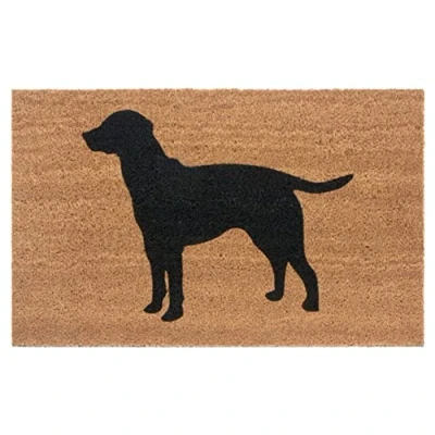 Immagine di HANSE Home Mix Mats Zerbino in cocco per interni ed esterni, colore: naturale, cani all&#039;aperto, resistente alle intemperie e antiscivolo, corridoio, terrazza, ingresso, 45 x 75 cm