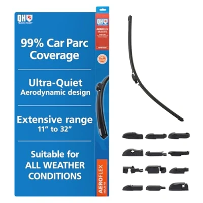 Immagine di Spazzola tergi Quinton Hazell QAW1014 355mm RENAULT: Clio 4, Captur, Twingo 3, FIAT: 500 Hatchback, 500X, C Cabrio, FORD: FIESTA 7, KA Hatchback