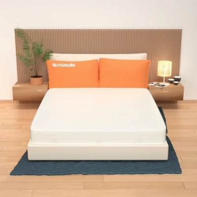 Immagine di miasuite i sogni italiani Materasso Matrimoniale 160x200 Alto 21 cm, in Waterfoam e Aloe Vera Indeformabile, Dispositivo Medico. Modello: Plus.