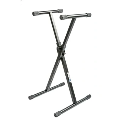 Immagine di QUIK LOK BS/619 supporto per AMPLIFICATORE, Il a “X Tastiera Singolo Livello, Con Braccetti Telescopici, Altezza Regolabile, Colore Nero
