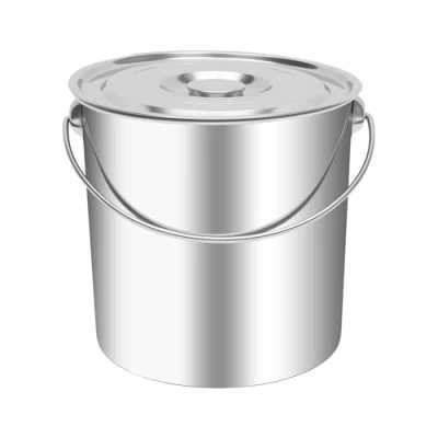 Immagine di Secchio in acciaio inox con coperchio, 6 l, 12 20 (20 l)