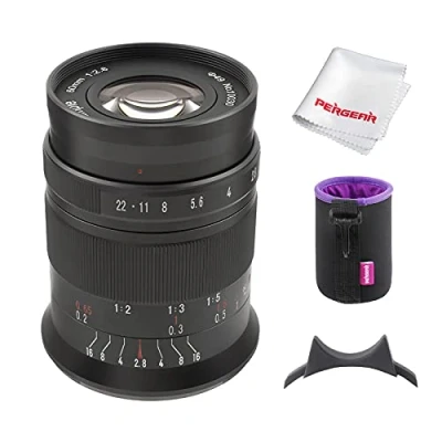 Immagine di 7artisans 60mm F2.8 II V2.0 Obiettivo macro APS C, compatibile con Fuji X mount Fotocamere A1 A10 A2 A3 A AT M1 XM2 T1 T3 T10 T2 T20 T30 Pro1 Pro2 E1 E2