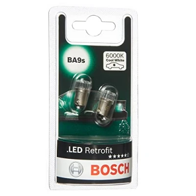 Immagine di Bosch T4W LED Retrofit lampadine auto, 12 V 1 W BA9s, x2