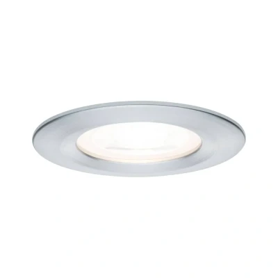 Immagine di Paulmann Nova Lampada da incasso per bagno LED (monocolore) GU10 6.5 W IP44 Alluminio (tornito)