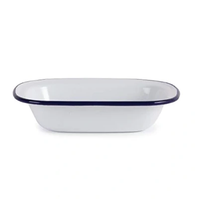 Immagine di 6 x Olympia smalto pirofila rettangolare 50 180 135 MM roasting Bakeware cucina