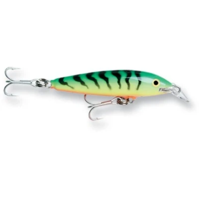 Immagine di Rapala Esca da Pesca Artificiale Spinning CountDown Magnum Finta di Simulazione per Mare in Legno Abachi Resistente Profondità Nuoto 5.4 6.3m 18cm/70g Firetiger
