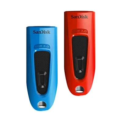 Immagine di SanDisk 64 GB Ultra Unità flash USB 3.0, fino a 130 MB/sec, 2 Schede
