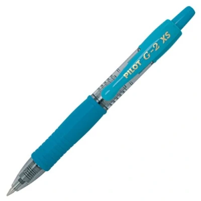 Immagine di Pilot G207 Pixie Palla a sfera retrattile in gel, punta da 0,7 mm, confezione 12, colore: Azzurro