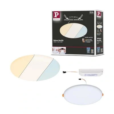 Immagine di Paulmann 95381 Veluna VariFit Pannello LED da incasso (monocolore) 14 W Trasparente