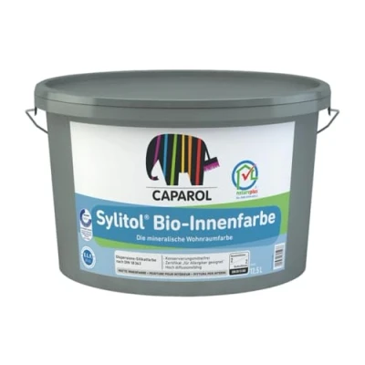 Immagine di Caparol, colore per interni Sylitol Bio, bianco, confezione da 12,5 l