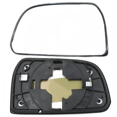 Immagine di MengZJ Vetro Specchio per Hyundai Tucson Specchietto Retrovisore Esterno Porta Laterale Sinistro Destro Riscaldato con Piastra di Supporto 2005 2022,left 2008