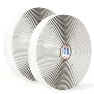 Immagine di ADHES Butyl Seal Tape, 1&quot; x 30&#039; 1/8&quot; Repair Tape for RV, Trailer, Motorhome, Window, and Vent Sealing, Gray, 2 Rolls